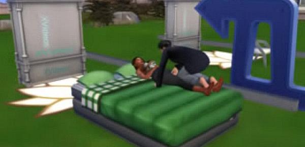  Public sim interracial sex